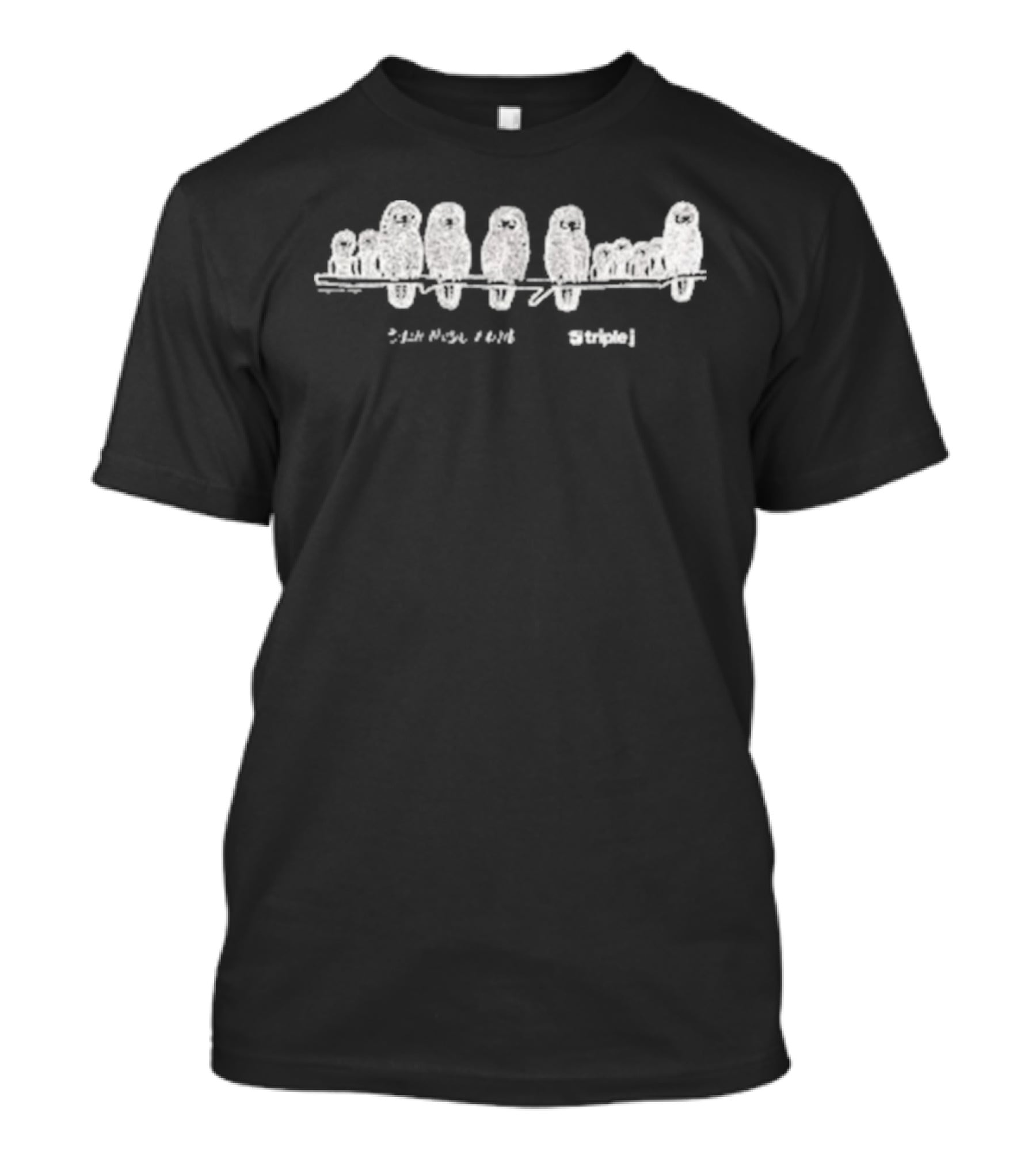 Bush Music Fund Triple J Birds On A Wire T-Shirt