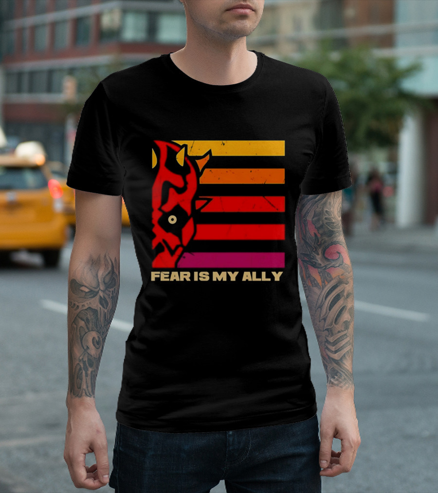 Darth Maul Fear Is My Ally Star Wars T-Shirt