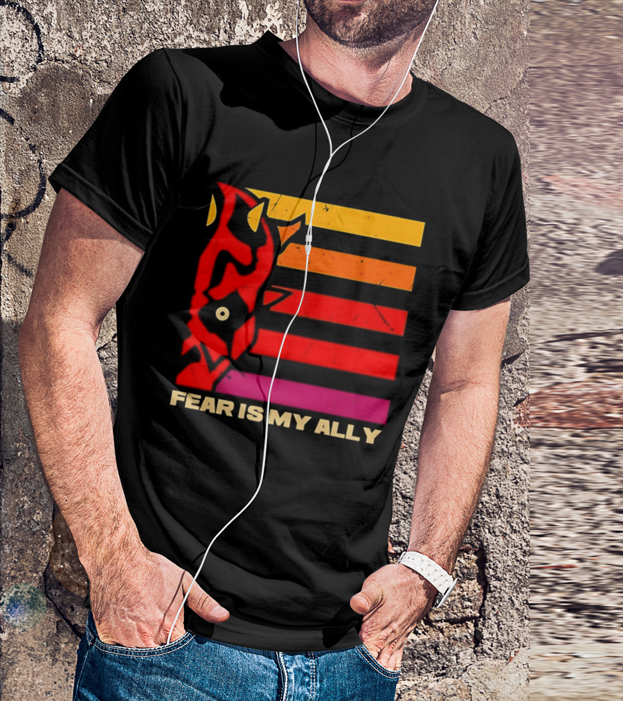 Darth Maul Fear Is My Ally Star Wars T-Shirt