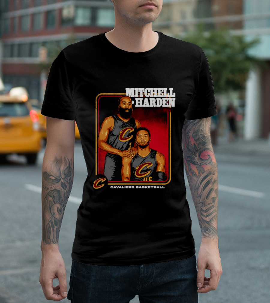 Mitchell Harden Cleveland Cavaliers Step Brothers 2026 T-Shirt