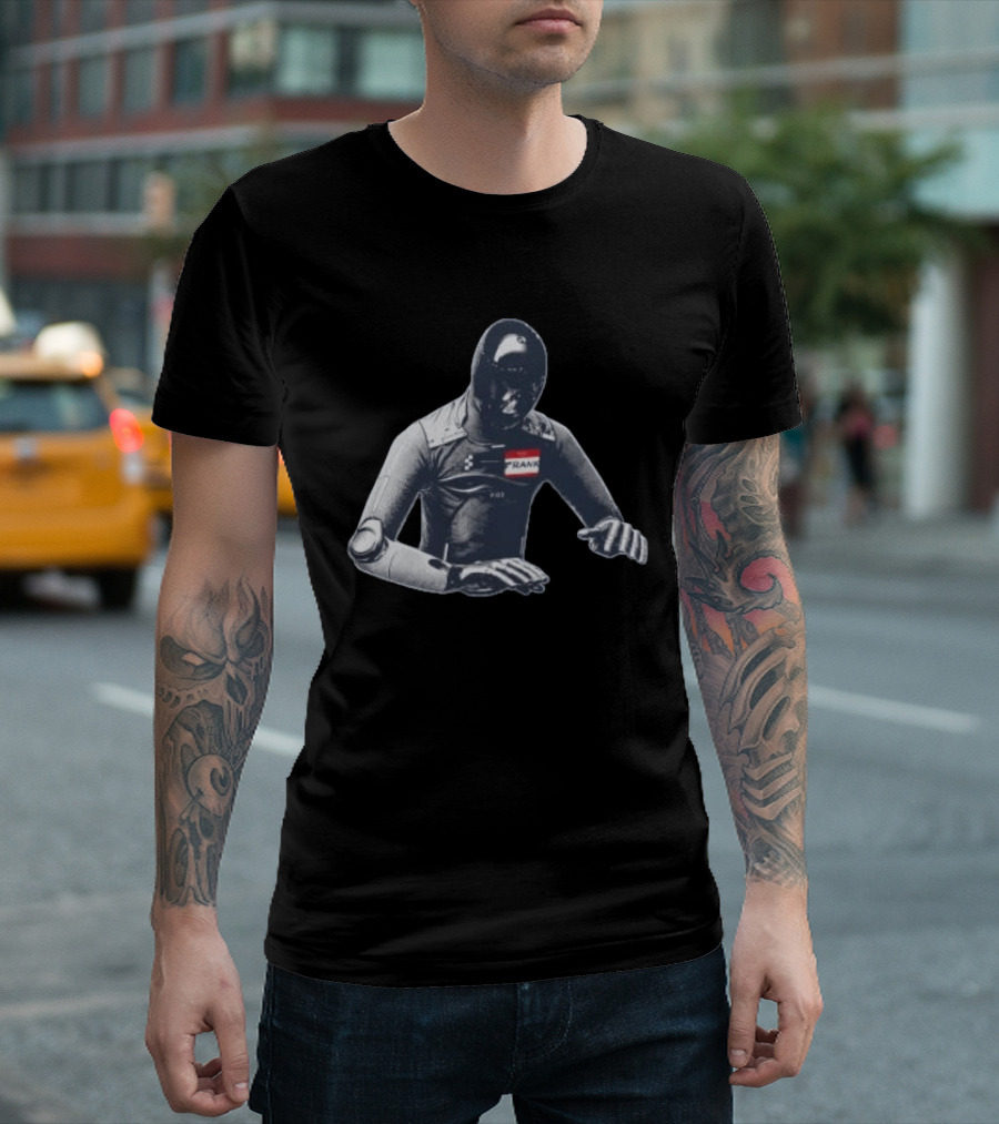 Figure F.03 Robot Frank Visor Simulation T-Shirt