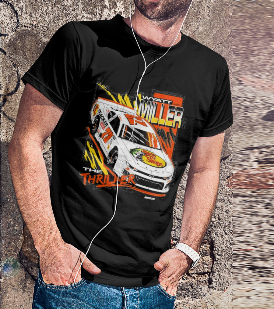 Wyatt Miller Racing Thriller 2026 Late Model Stock Bass Pro T-Shirt