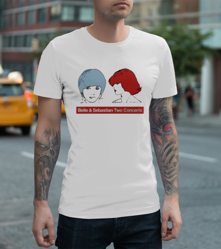 Belle And Sebastian Two Concerts New York Tour 5 22 26 T-Shirt