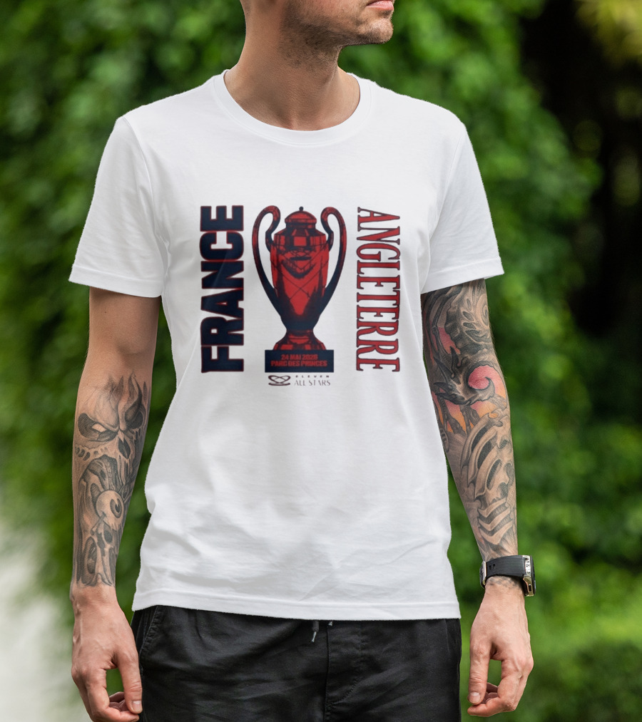 France Angleterre 24 Mai 2026 Parc Des Princes All Stars T-Shirt