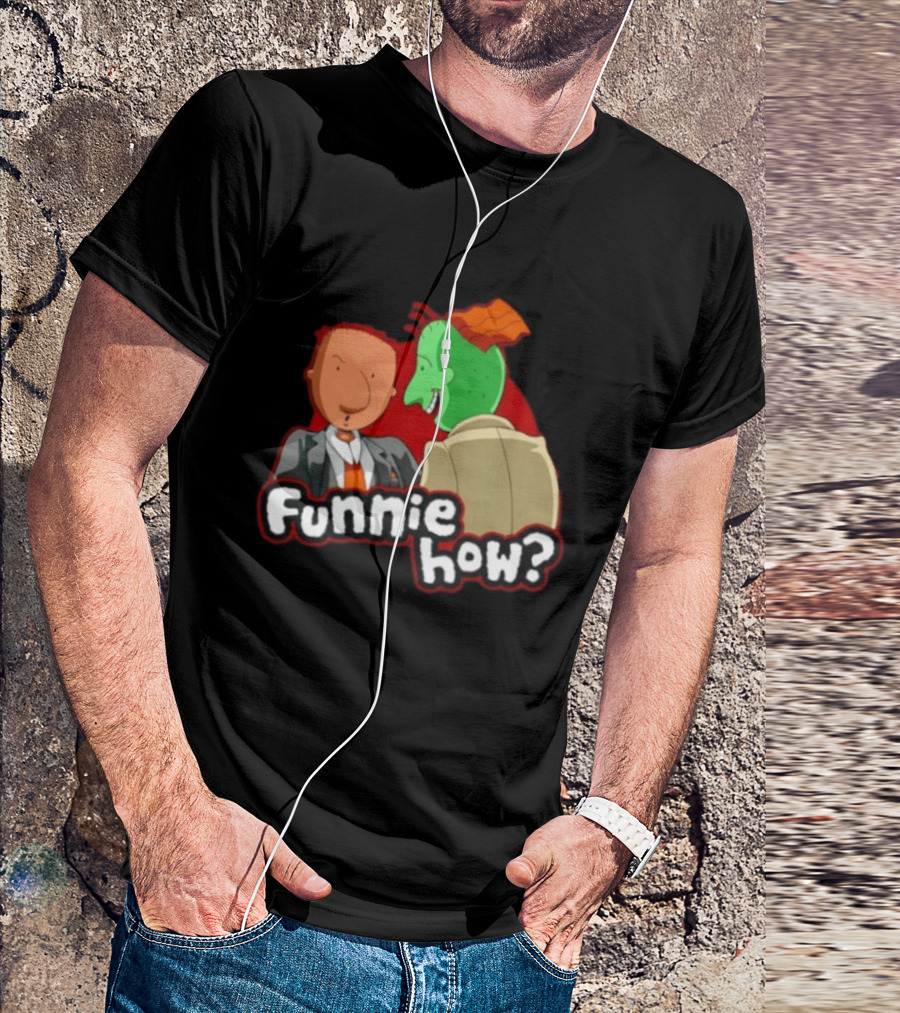 Doug Funnie Funny How Animated Series Characters Meeting T-Shirt