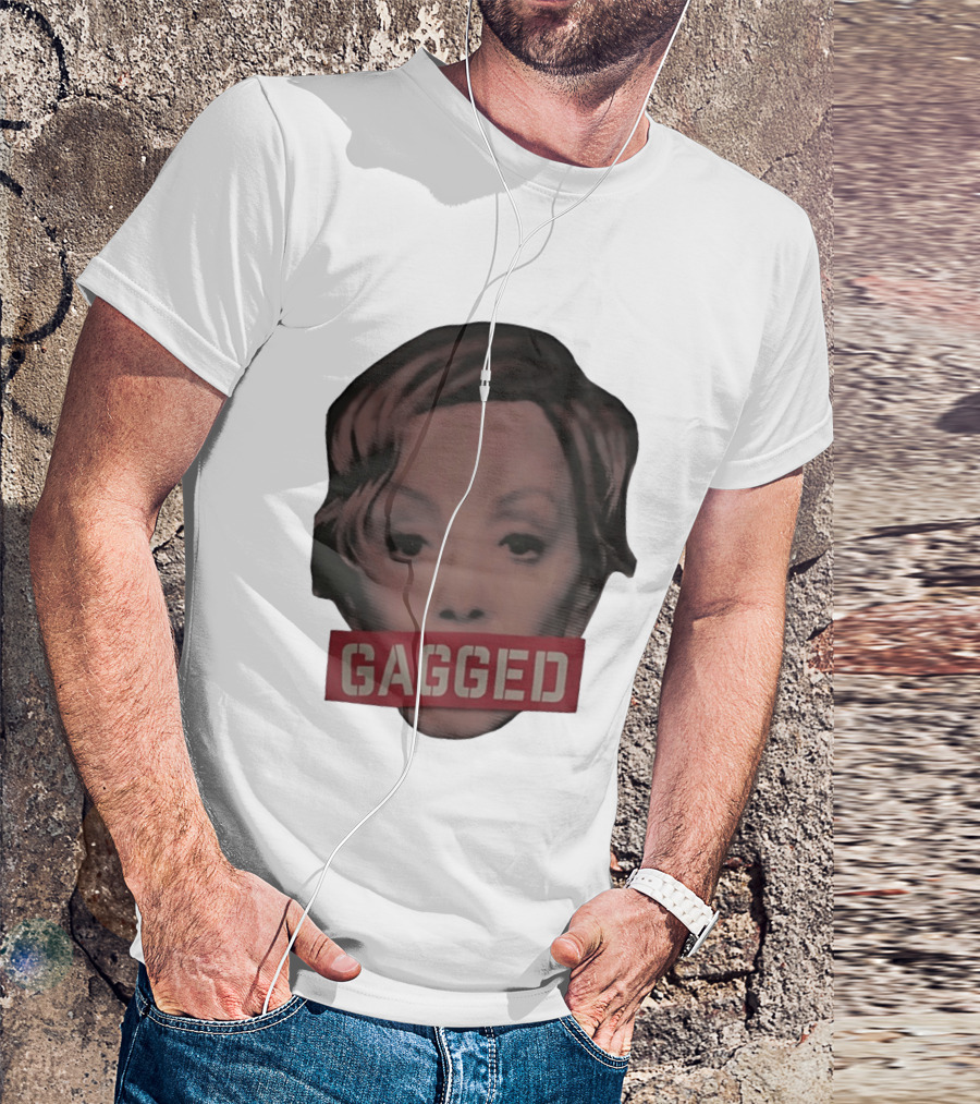 Deborah Vance Gagged Censored Mouth Retro Pop T-Shirt