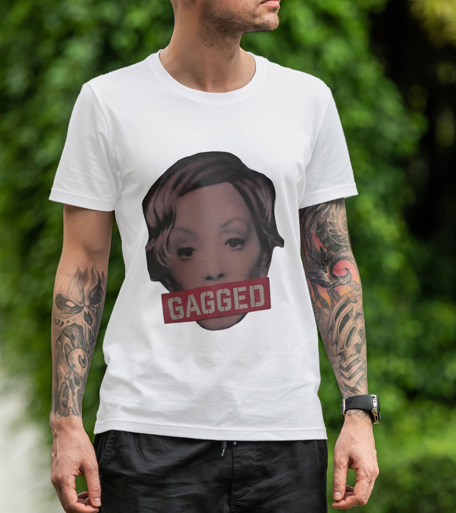 Deborah Vance Gagged Censored Mouth Retro Pop T-Shirt