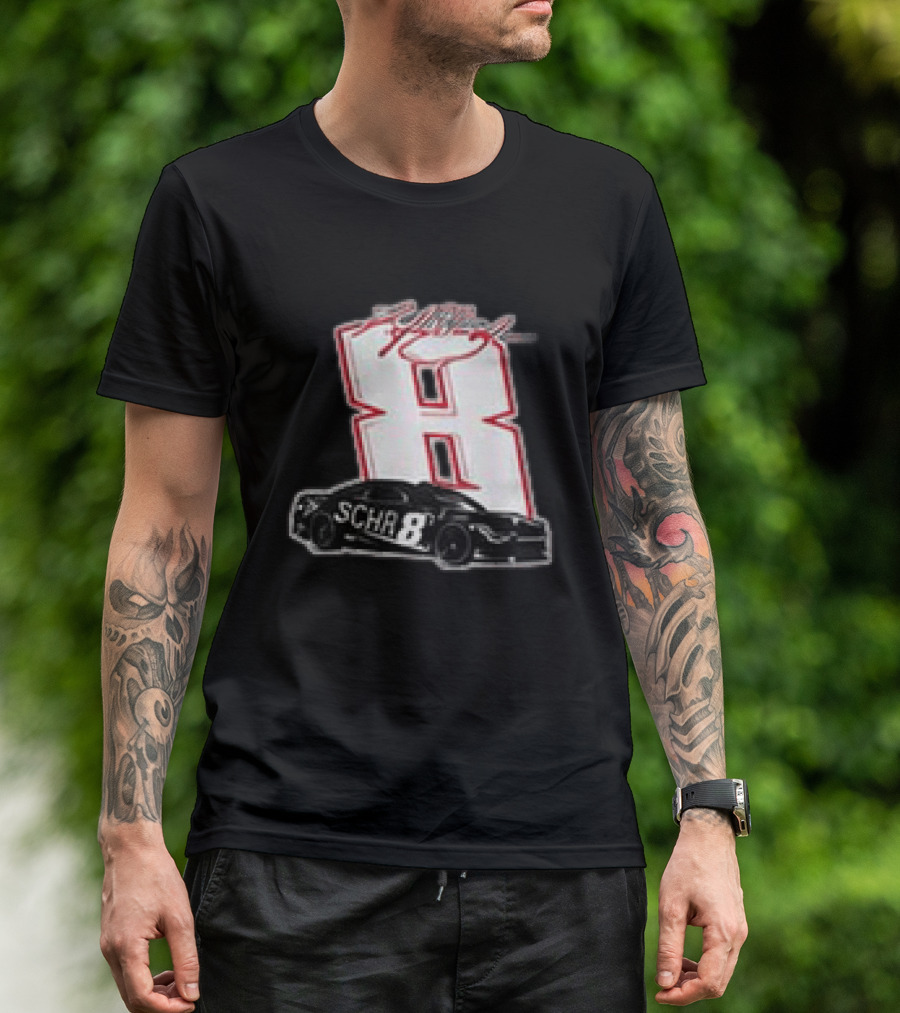 Because You Never Know When The Last One Is Kyle Busch Number 8 NASCAR Schrader Racing T-Shirt