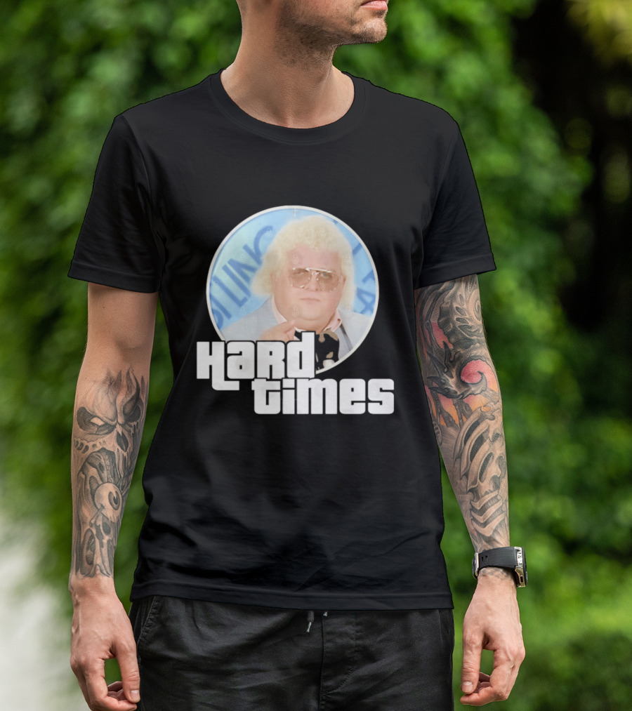 Dusty Rhodes Wrestling Icon Hard Times T-Shirt