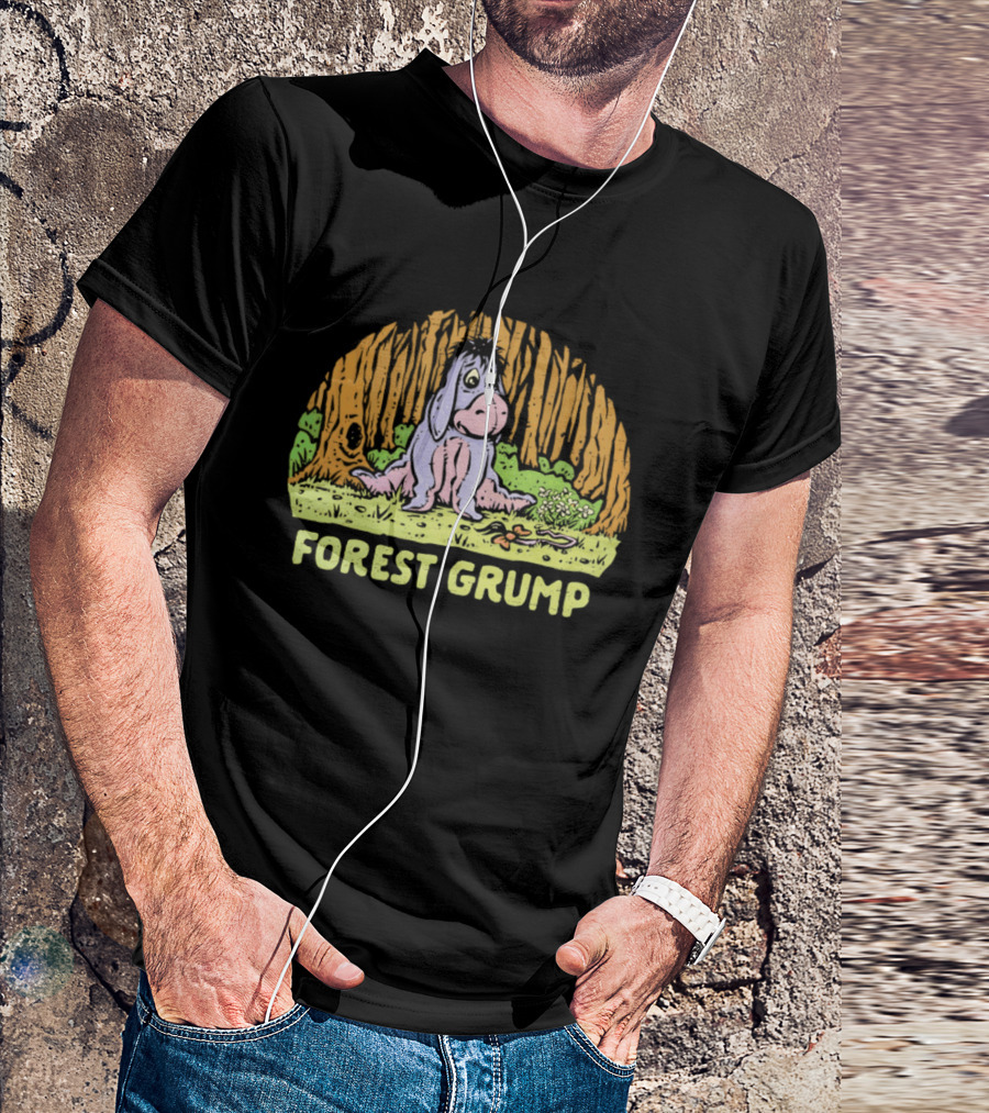 Eeyore Forest Grump Winnie The Pooh Inspired Mashup T-Shirt