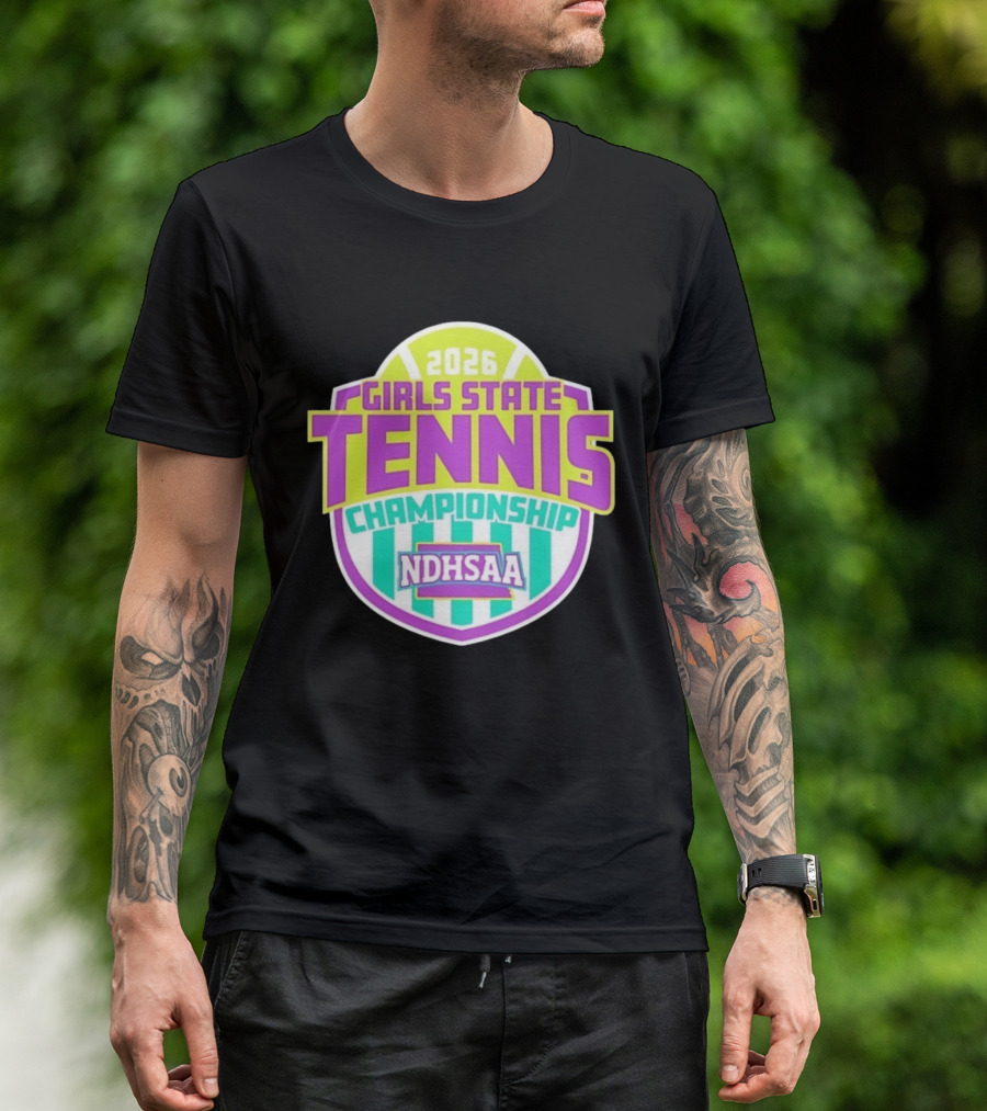 2026 Girls State Tennis Championship NDHSAA T-Shirt