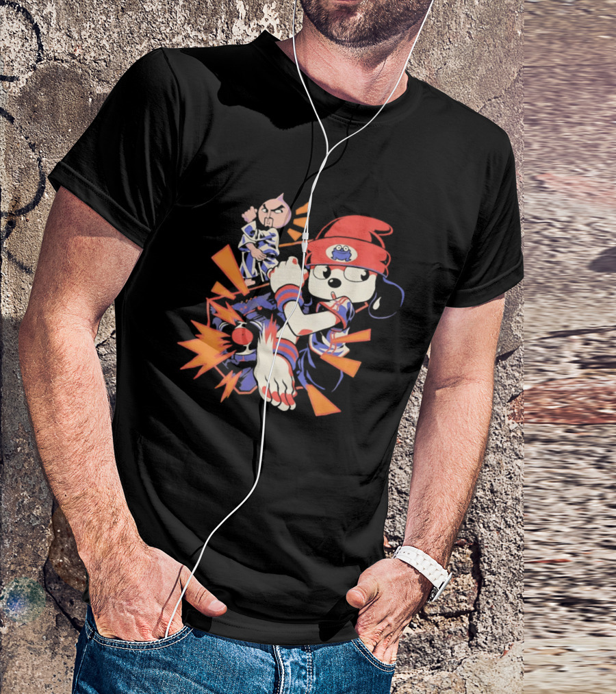 Ness Ninja EarthBound Smash Bros Battle Action T-Shirt