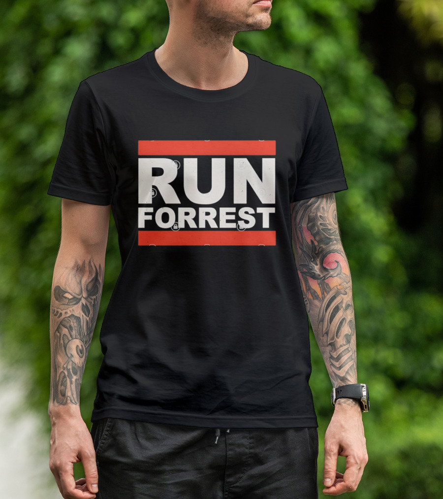 Run Forrest Gump Mashup With Run DMC T-Shirt