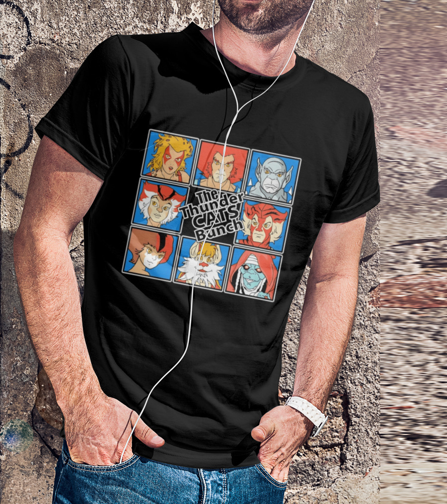 The ThunderCats Bunch Characters Classic Cartoon Collaboration T-Shirt