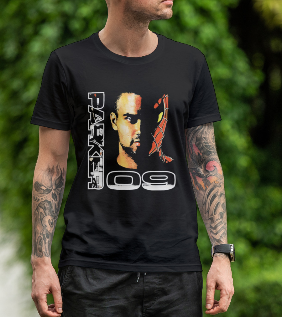 Parker 09 Spiderman San Antonio Spurs T-Shirt