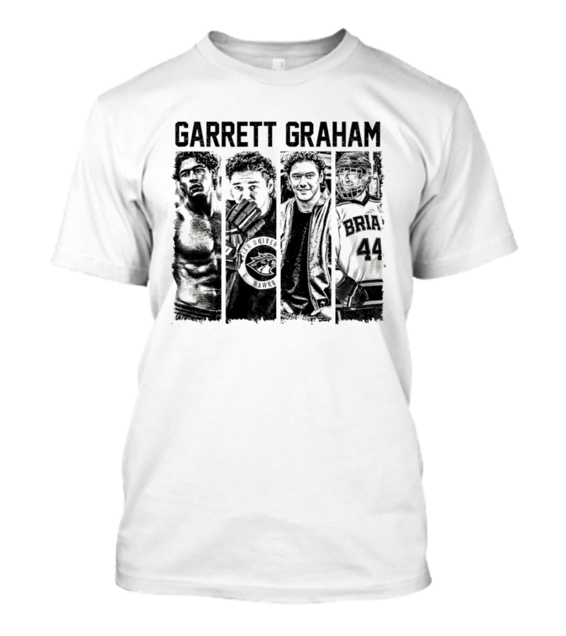 90s Garrett Graham Briar Uni Life Soccer Player 44 T-Shirt