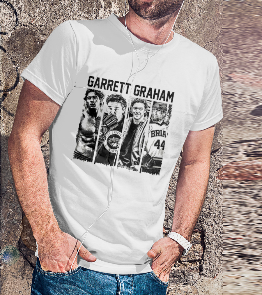 90s Garrett Graham Briar Uni Life Soccer Player 44 T-Shirt