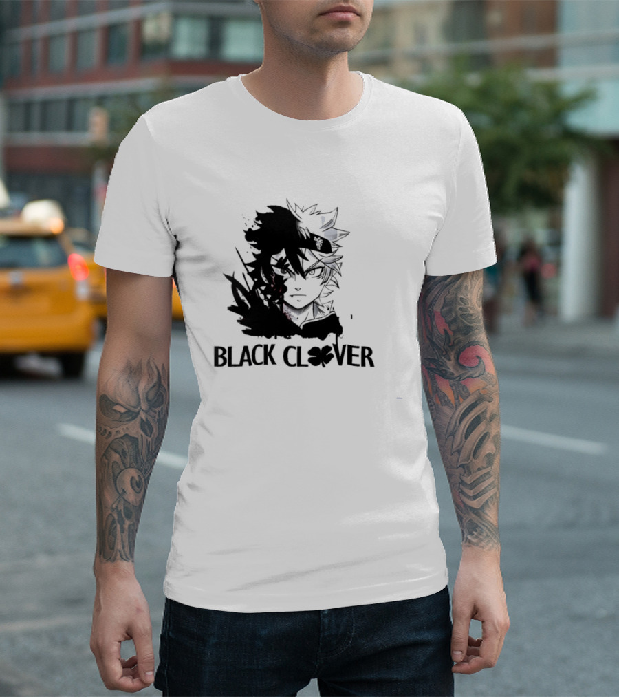 Black Clover Asta Split Demon Form Never Give Up Anime Manga 2026 Future Arc T-Shirt