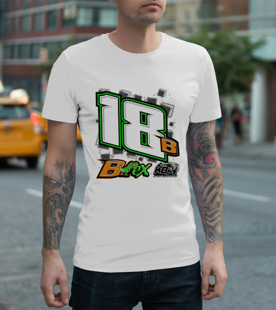 18 B Brex KBM Kyle Busch Motorsports Rex Racing T-Shirt