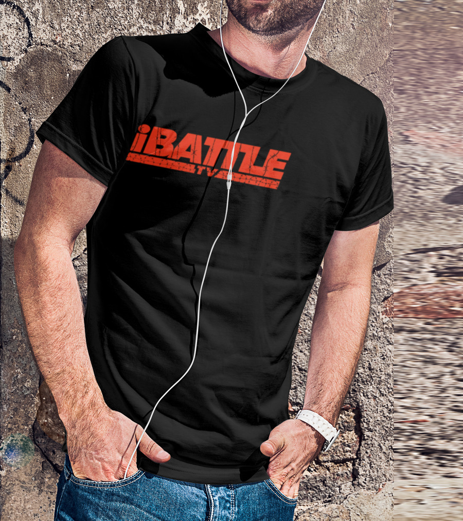 IBattleTV Barb Wire Streaming Entertainment Platform T-Shirt