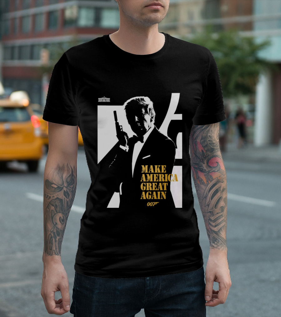 Trump 007 Make America Great Again Bond T-Shirt