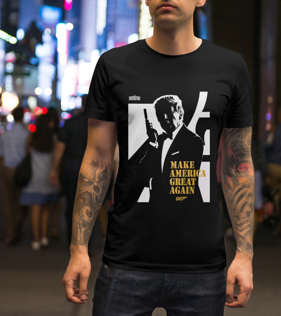 Trump 007 Make America Great Again Bond T-Shirt