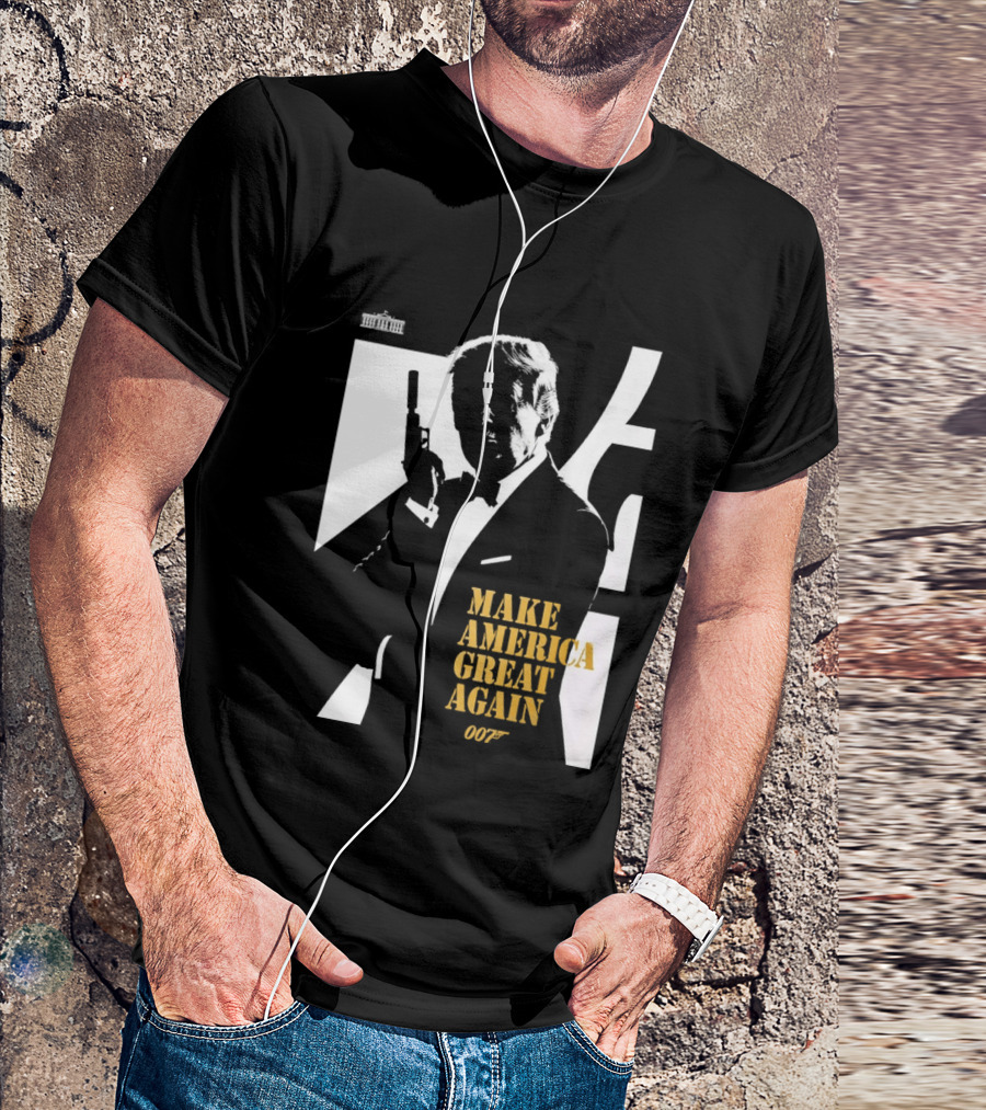 Trump 007 Make America Great Again Bond T-Shirt