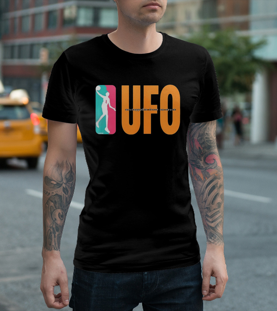 UFO Unstoppable Force On Court San Antonio Spurs T-Shirt