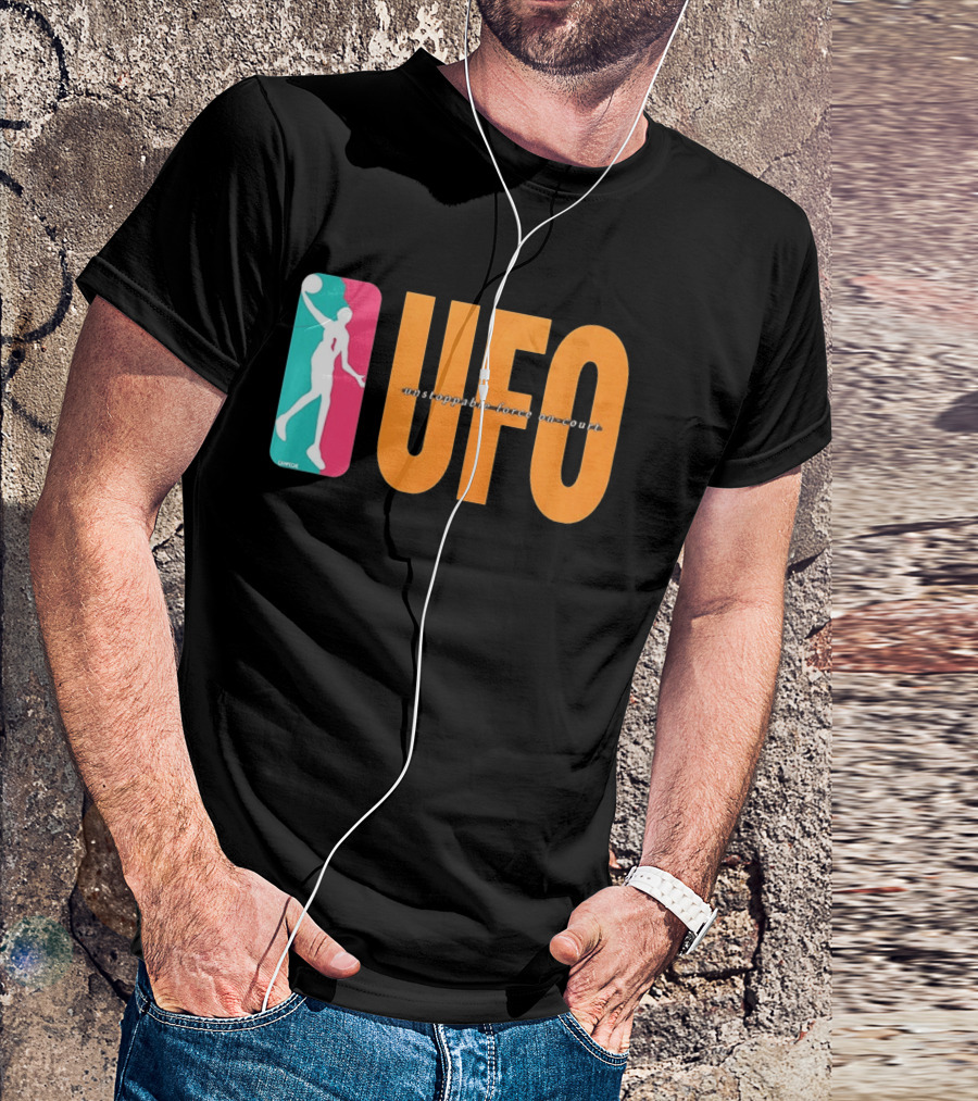 UFO Unstoppable Force On Court San Antonio Spurs T-Shirt