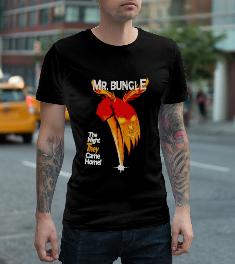 Mr Bungle The Night They Came Home Demon Pumpkin T-Shirt