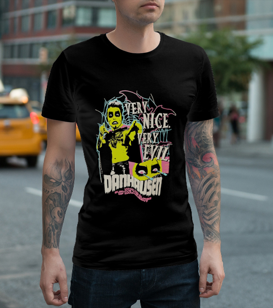 Danhausen Very Nice Very Evil Yellow Cartoon T-Shirt