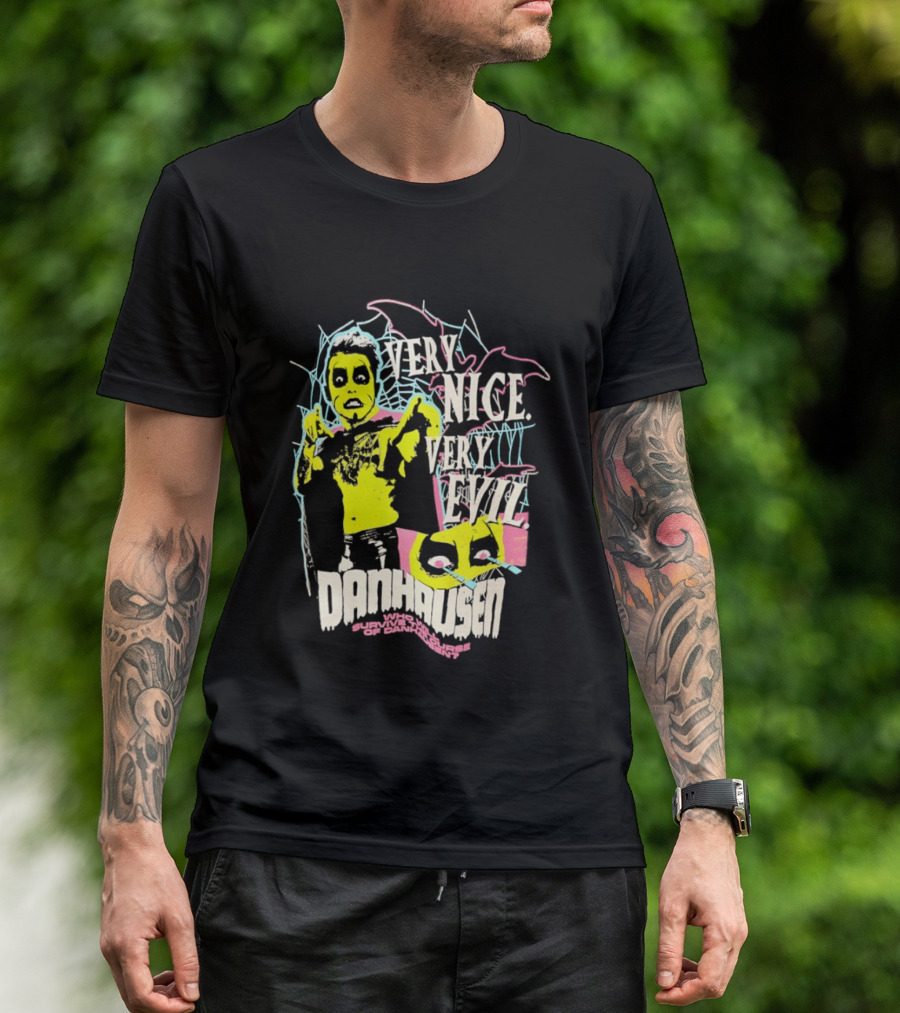Danhausen Very Nice Very Evil Yellow Cartoon T-Shirt