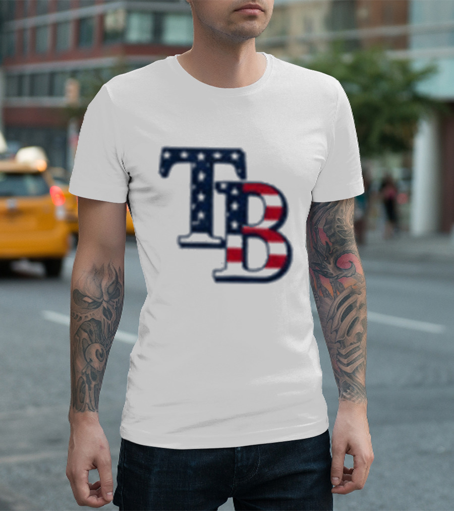 America 250 Years 1776 2026 TB Rays Patriotic Celebration T-Shirt