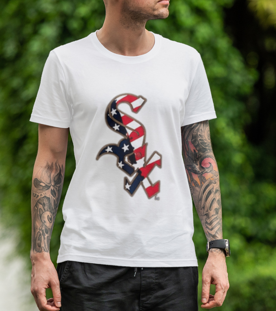 250 Years America 1776 2026 White Sox Stars Stripes MLB T-Shirt