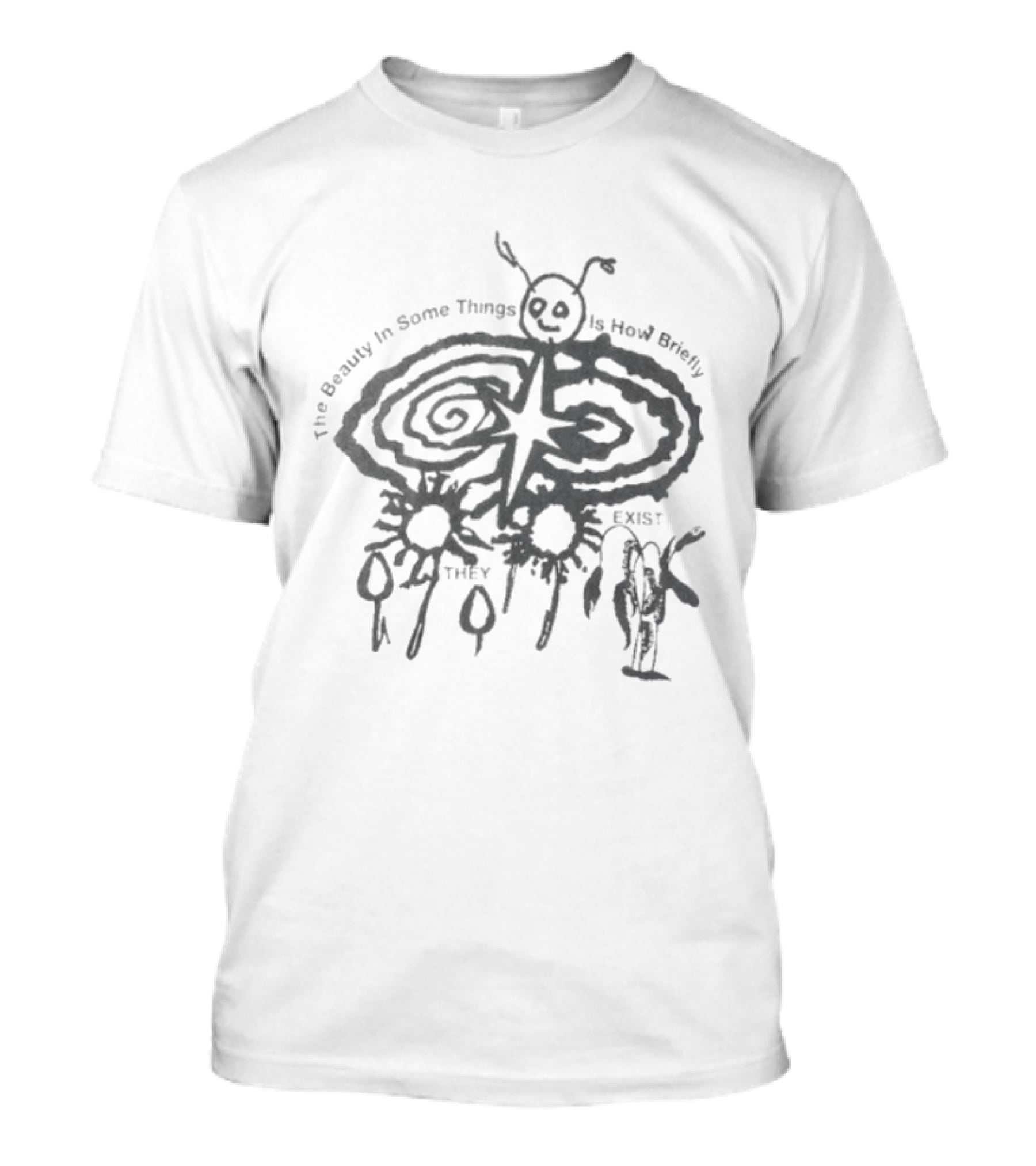 Dover Street Market The Beauty In Some Things Is How Briefly They Exist Spiral T-Shirt