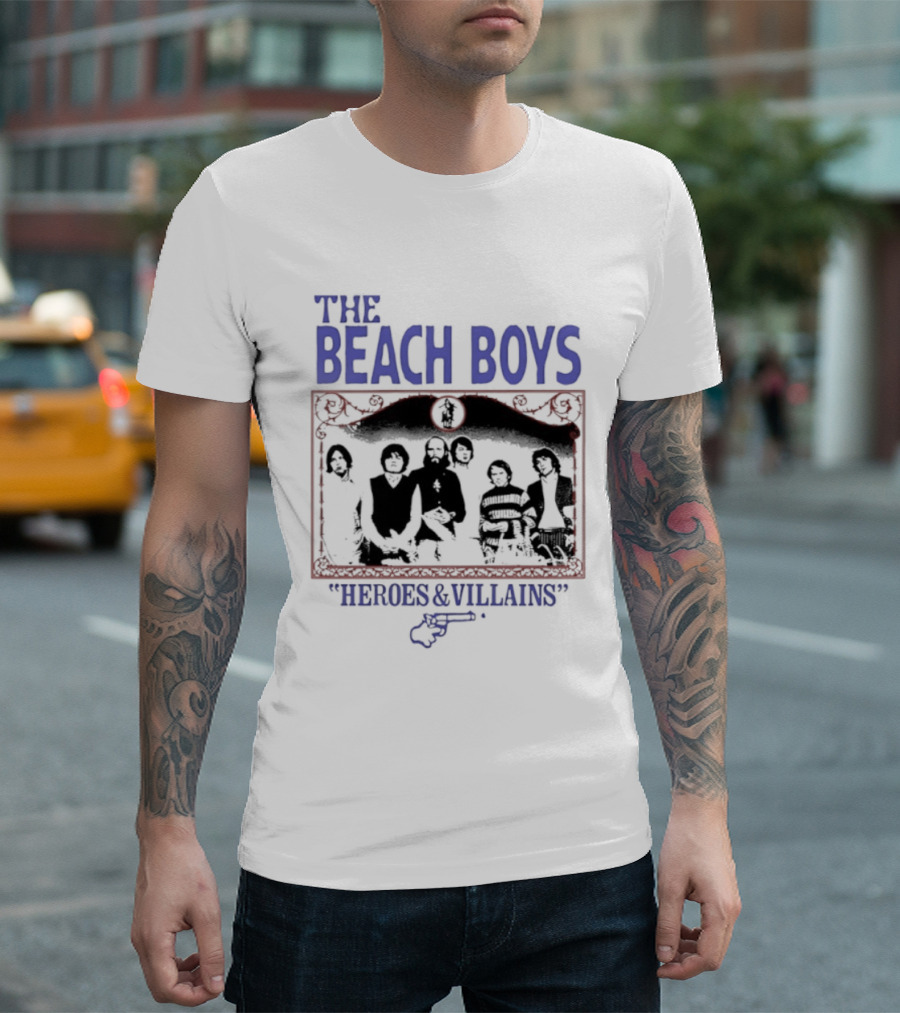 The Beach Boys Heroes And Villains Historic 1970 T-Shirt