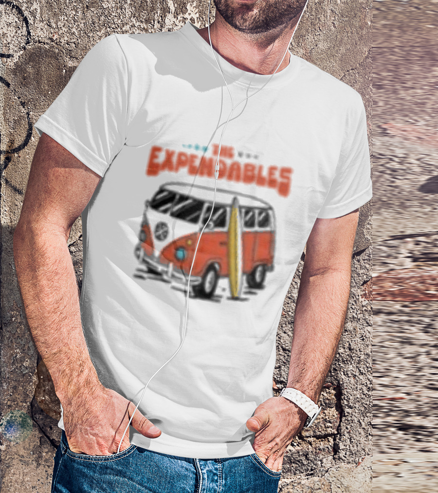 The Expendables Surfer Van Santa Cruz CA T-Shirt