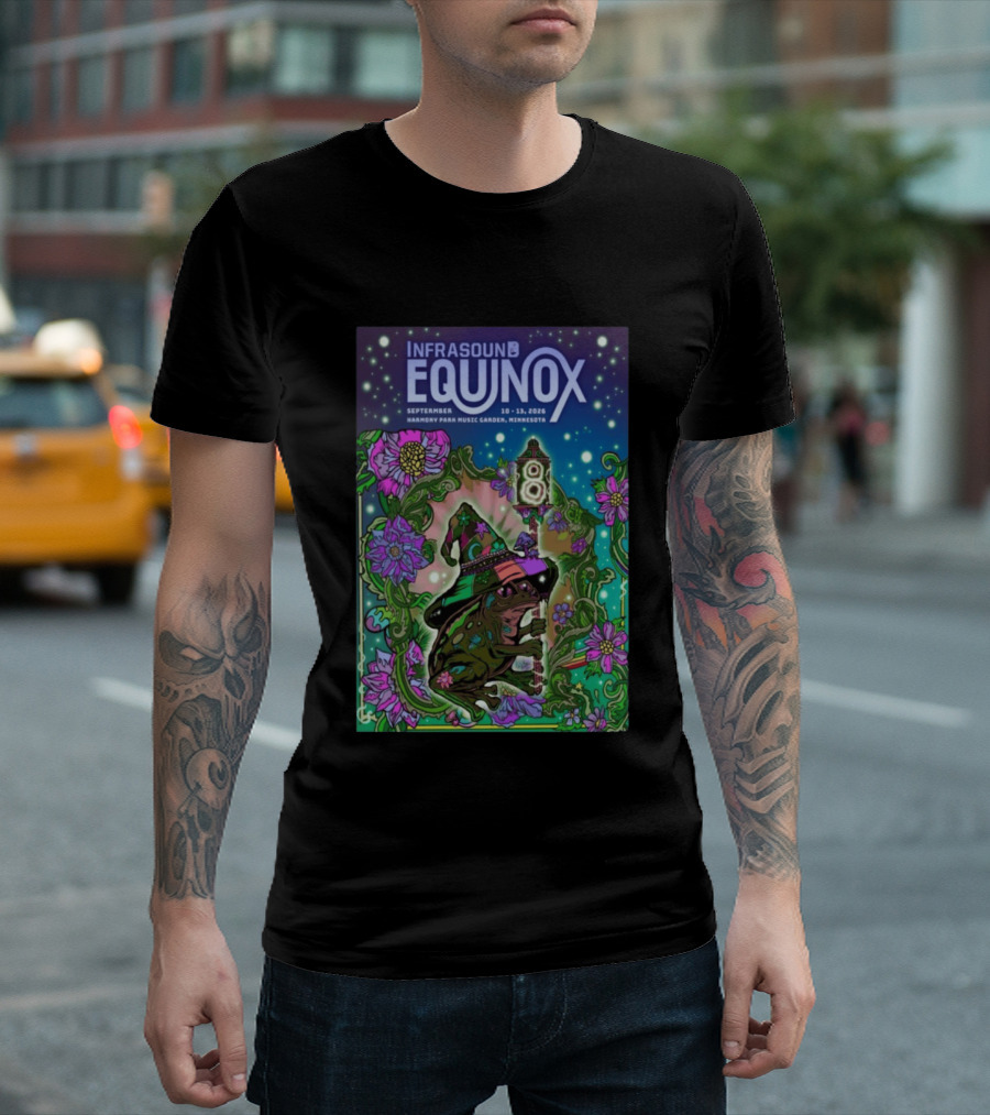 September 10 13 2026 Infrasound Equinox Harmony Park Music Garden Minnesota Festival T-Shirt