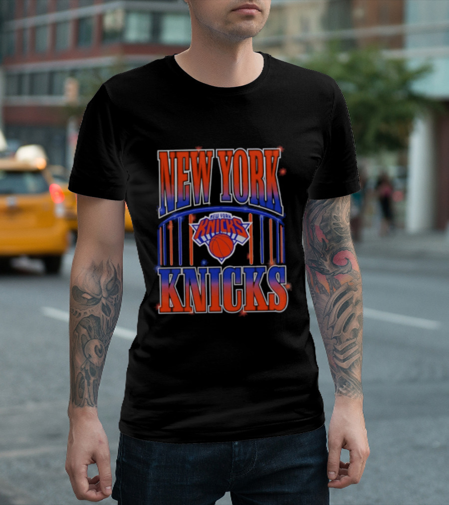 New York Knicks 2026 NBA Primetime Basketball Team T-Shirt