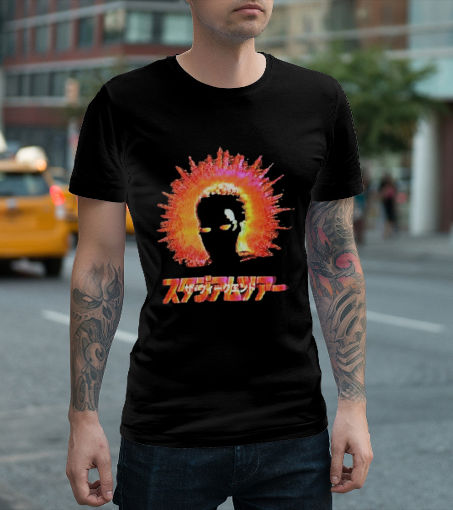 The Weeknd Japan Tour After Hours Til Dawn Flame Headburst T-Shirt