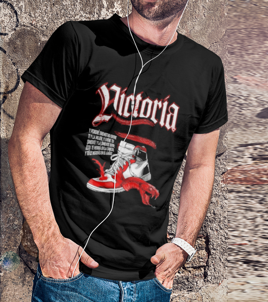 Victoria Y Pondré Enemistad Entre Ti Y La Mujer Simiente Suya Sneaker Serpent T-Shirt