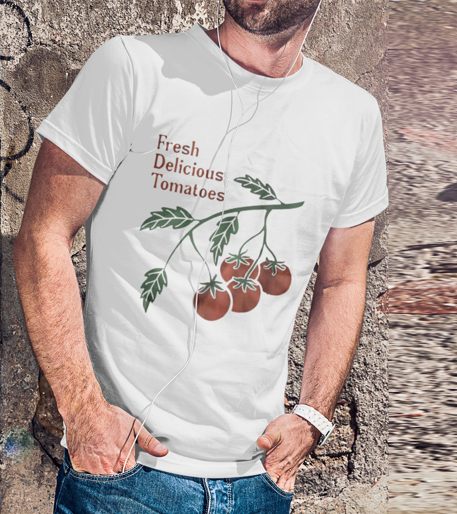 Fresh Delicious Tomatoes Garden Home Grown Plant T-Shirt