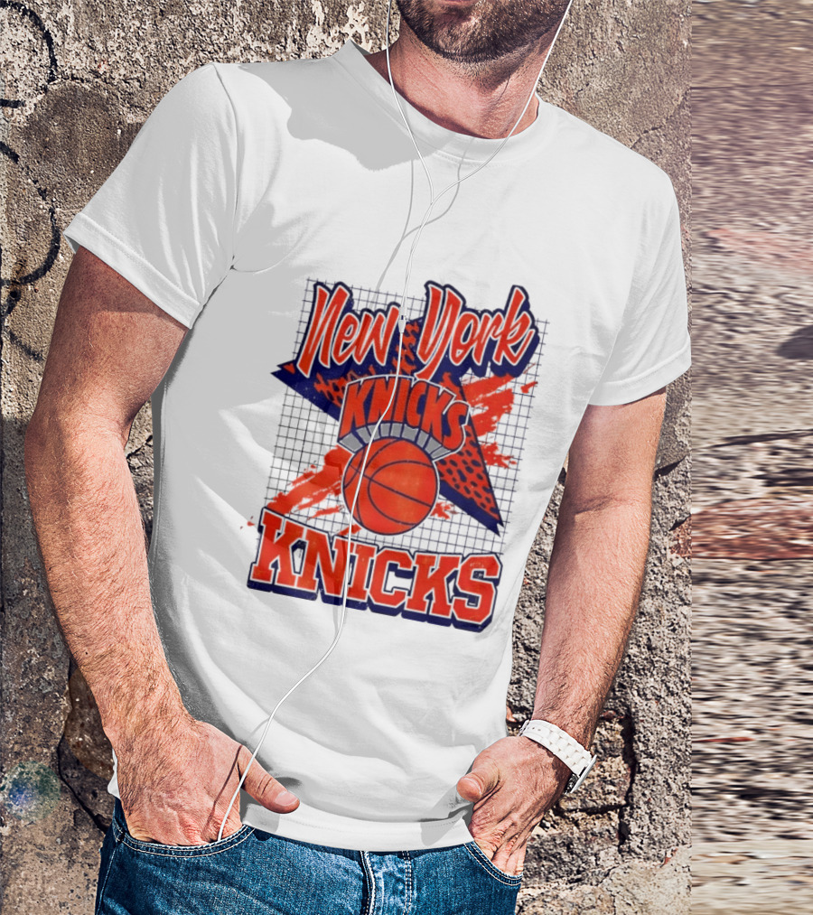 New York Knicks Juvenile Basketball Star T-Shirt