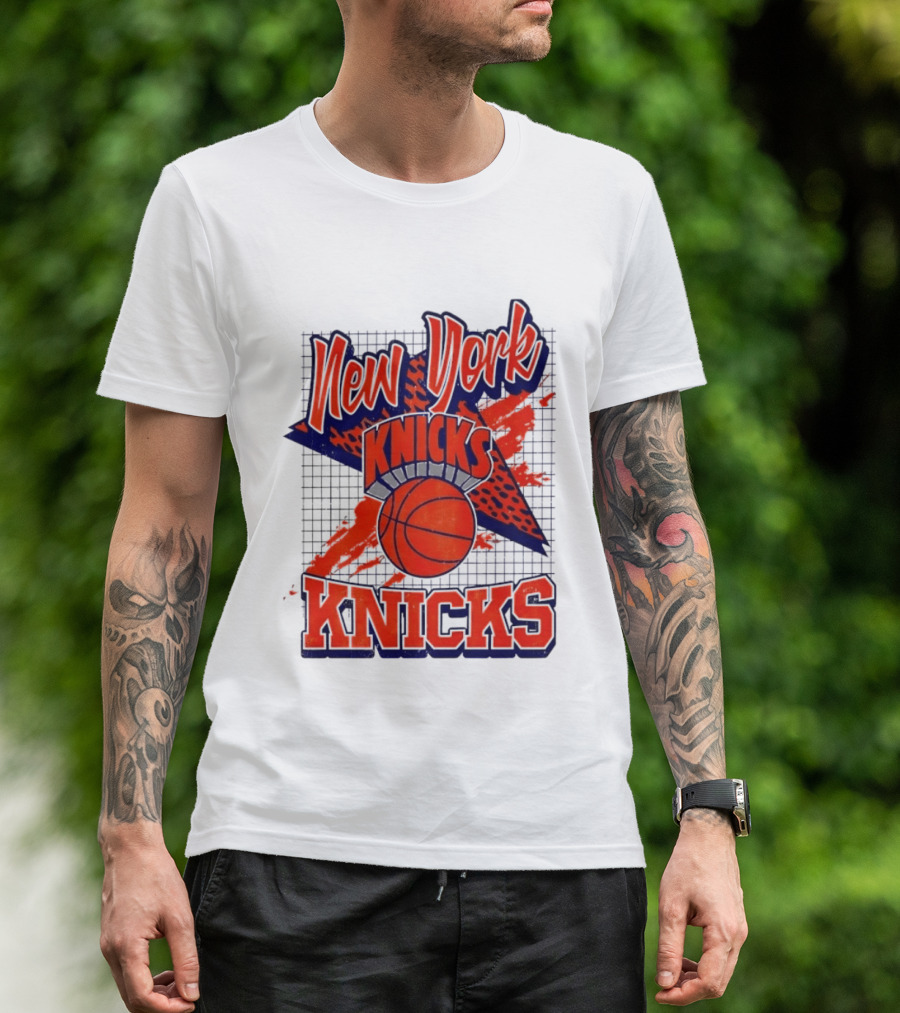 New York Knicks Juvenile Basketball Star T-Shirt