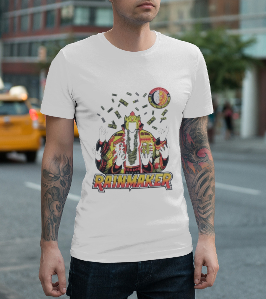 Rainmaker Kazuchika Okada Wrestling Money Rain T-Shirt