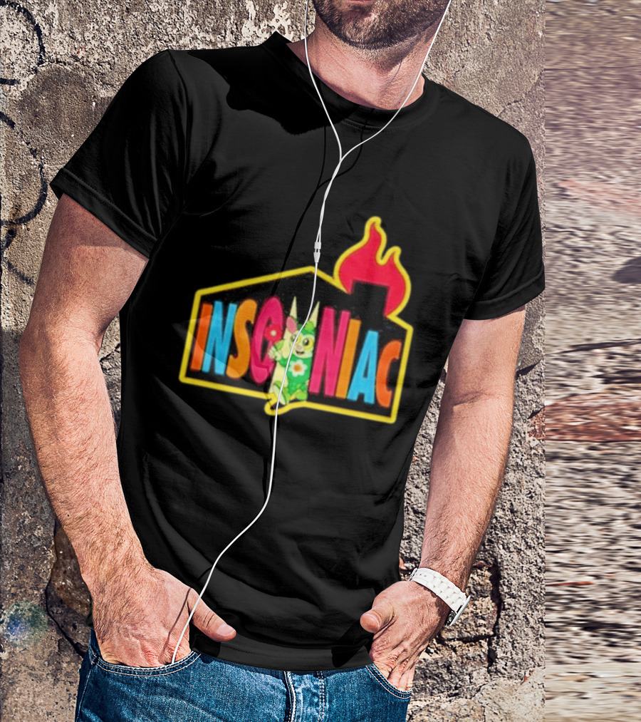 Dabsmyla X Insomniac House EDC Festival Art Collaboration T-Shirt