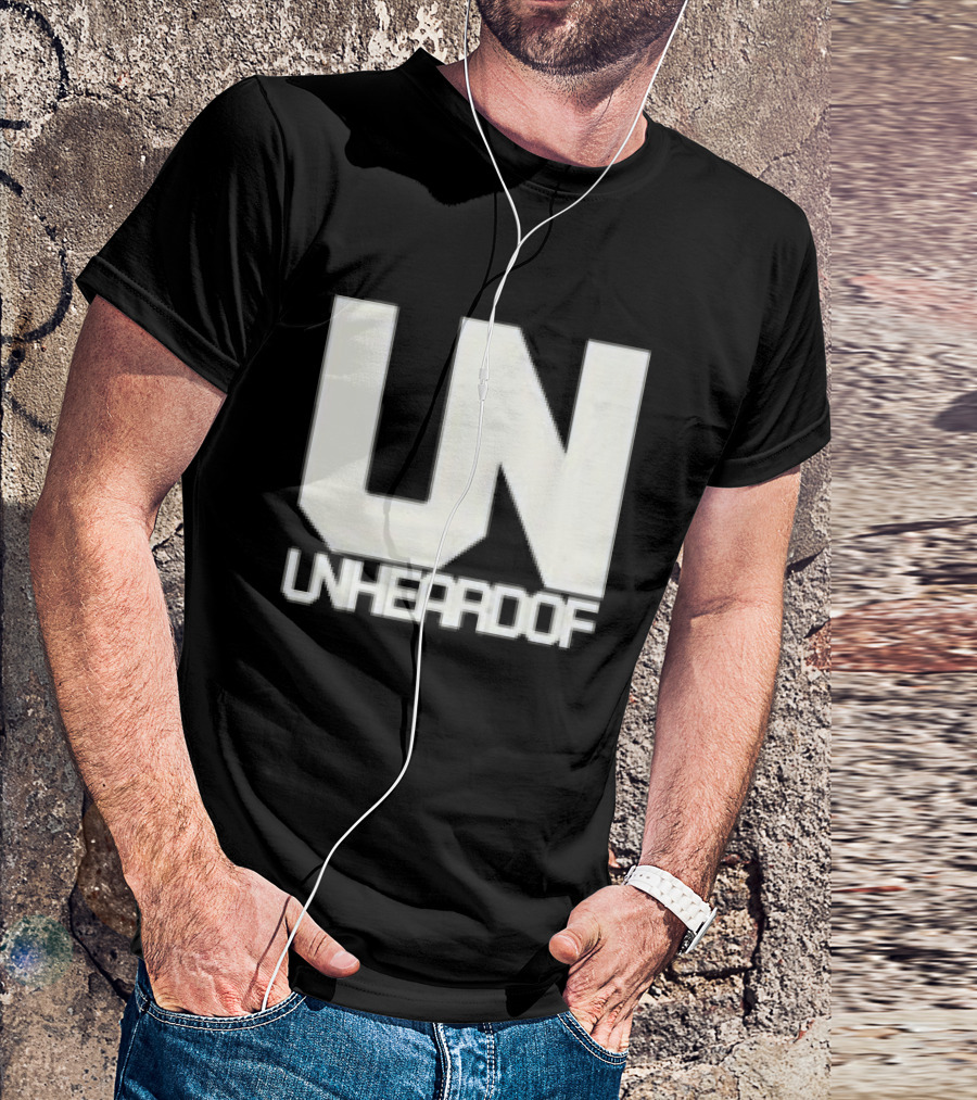 Unheardof Core UN Minimalist Text Urban Streetwear Fashion T-Shirt