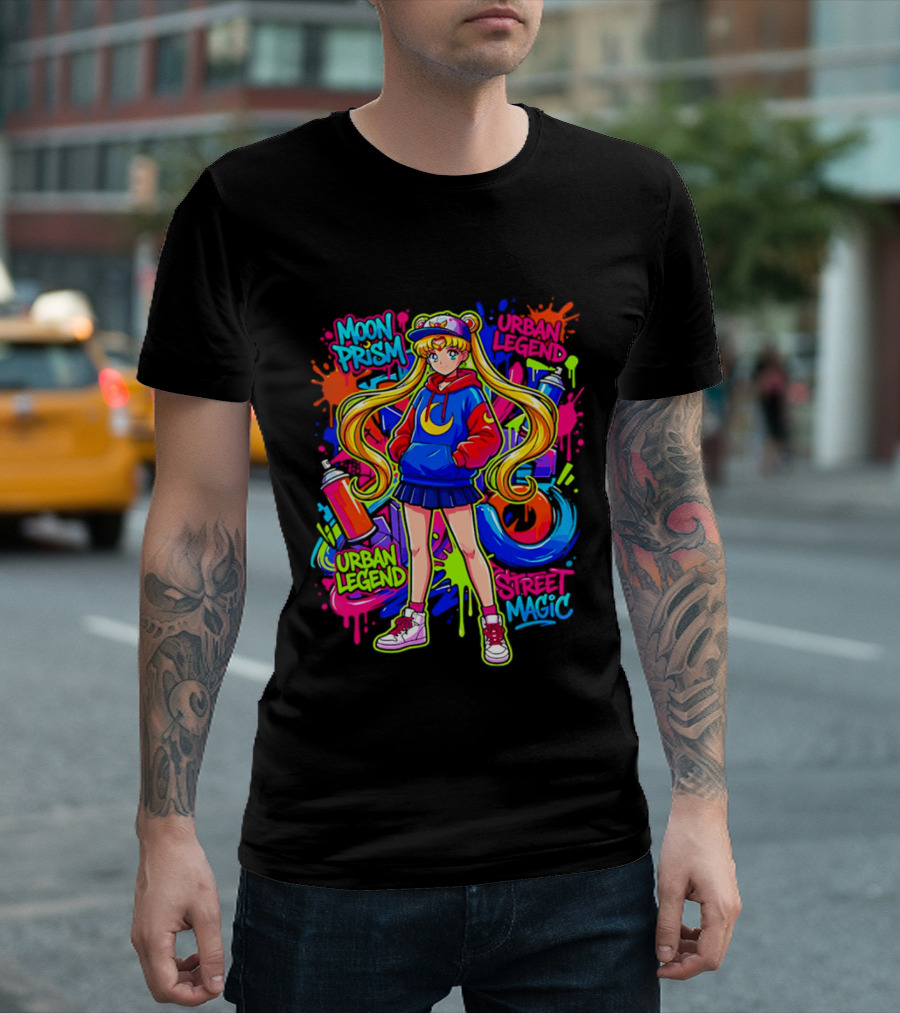 Moon Prism Urban Legend Street Magic T-Shirt