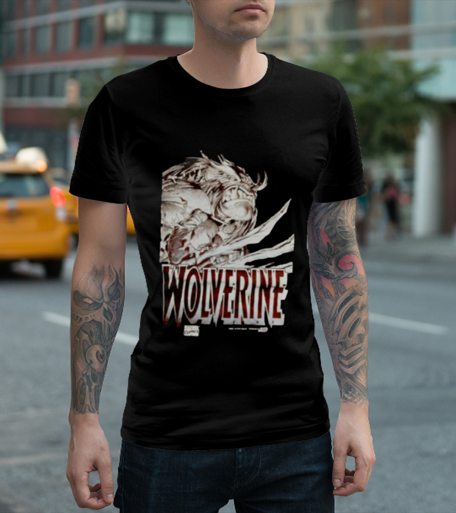 Original Wolverine Marvel Comics Vintage Monster T-Shirt