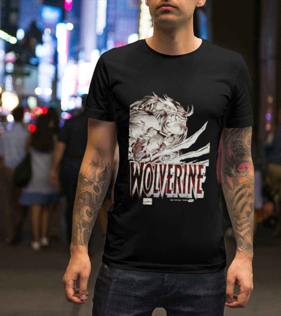 Original Wolverine Marvel Comics Vintage Monster T-Shirt